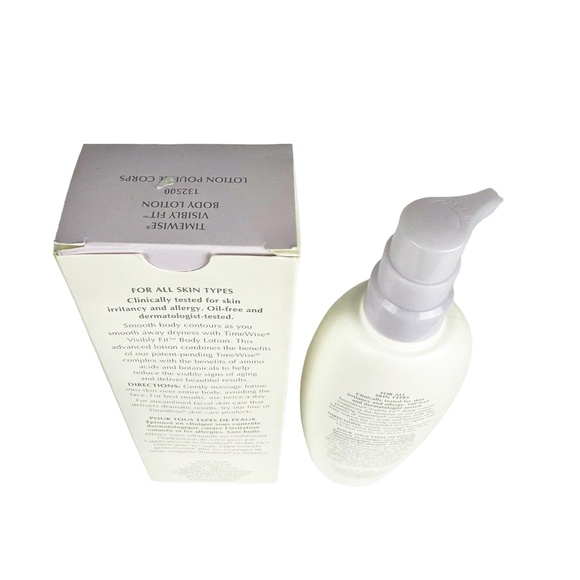 New in Box Mary Kay Timewise Visibly Fit Lotion Full Size 8 oz Discontinued - Picture 4 of 12